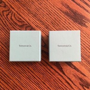 Two Tiffany & Co.Jewelry Boxes